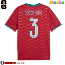 Moške Nogometnih dresov Portugalska Ruben Dias #3 Domači SP 2026 Kratki rokavi